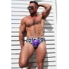 Breedwell Slip de bain Feed Me Swim Noir-Blanc
